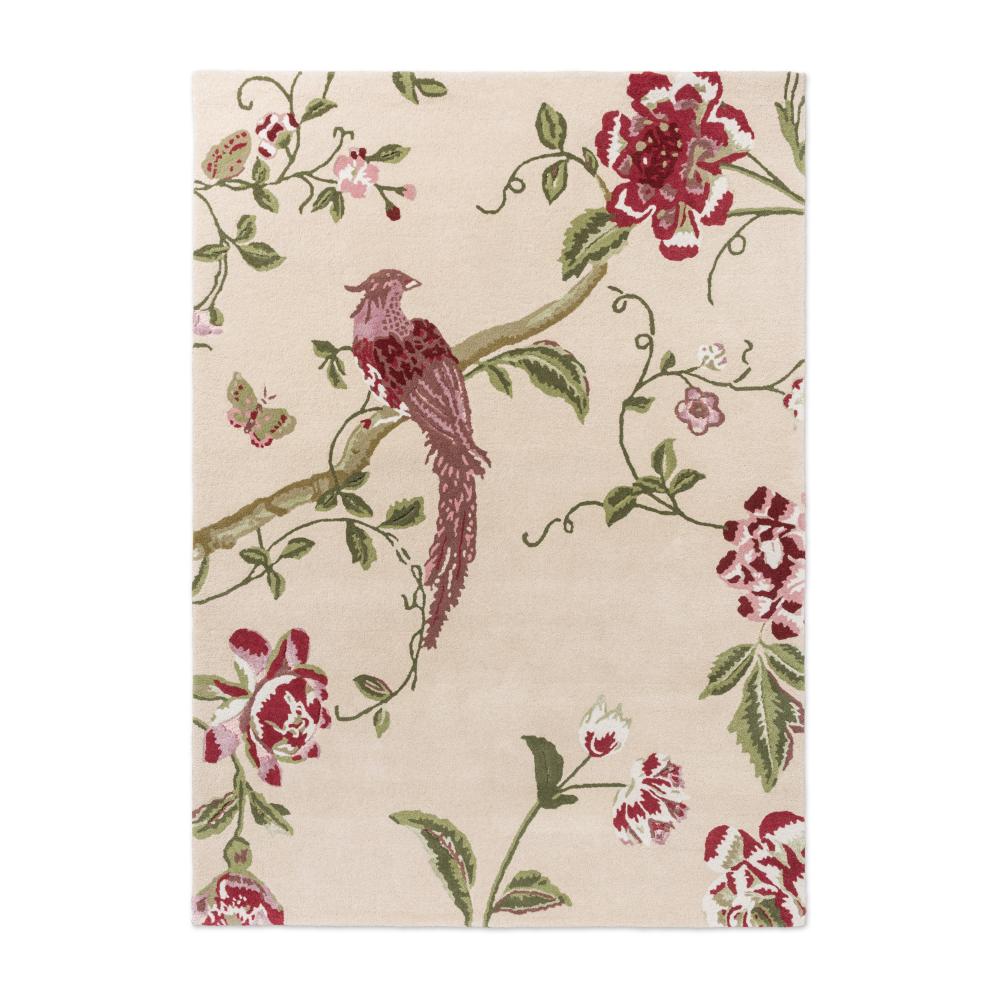 Laura Ashley Summer Palace Rug Cranberry/Grape - House