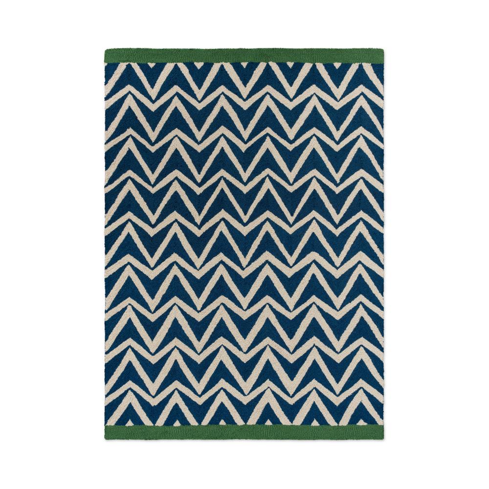 Scion Dhurrie Outdoor Rug Blue - House