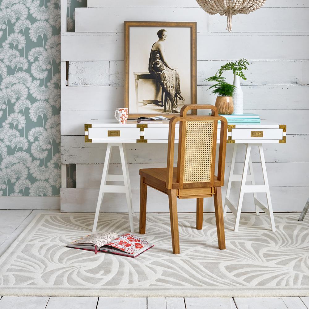 Florence Broadhurst Japanese Fans Rug ivory