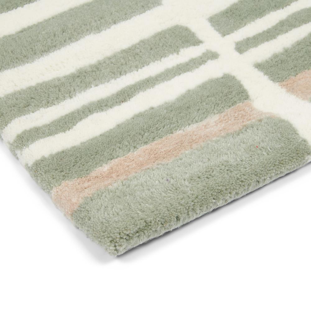 Florence Broadhurst Tortoiseshell Stripe Rug Jade