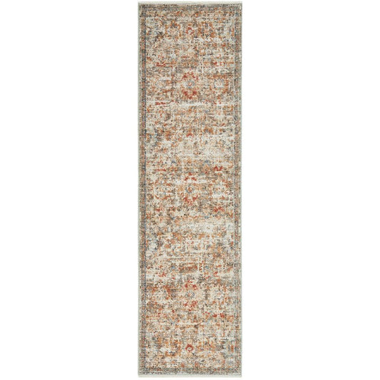 Rug Culture Heritage 10 Runner Grey