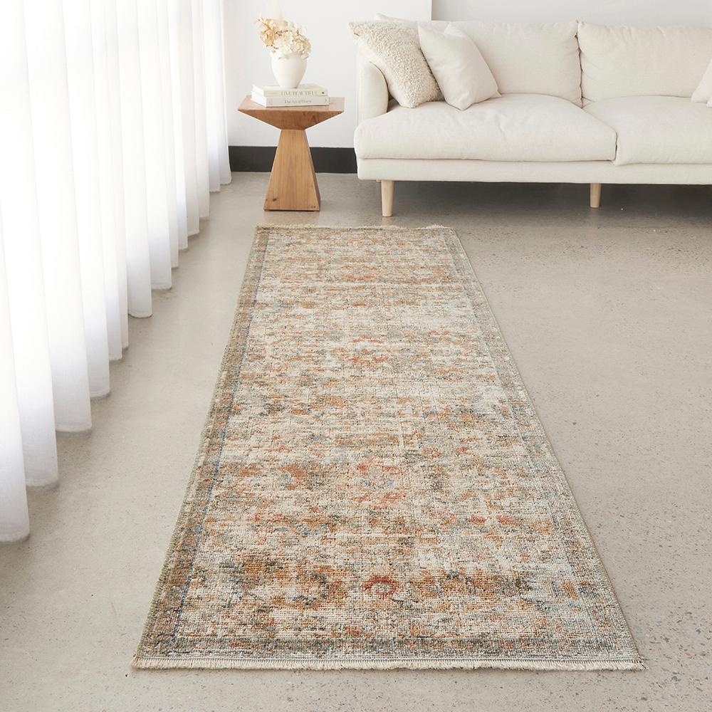 Rug Culture Heritage 10 Runner Grey