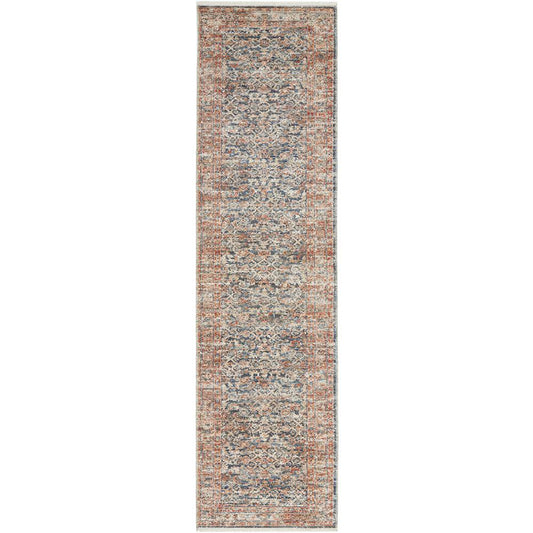 Rug Culture Heritage 12 Runner Blue