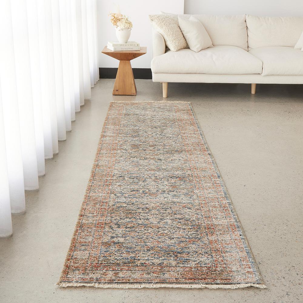 Rug Culture Heritage 12 Runner Blue