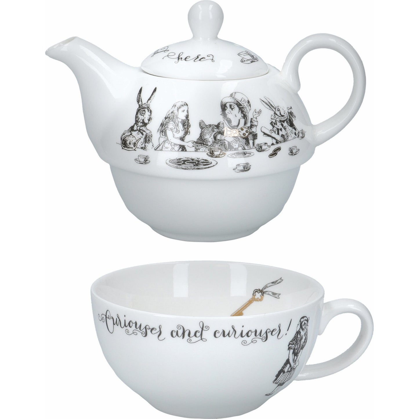 Mikasa x V&A Alice in Wonderland Tea for One 250ml