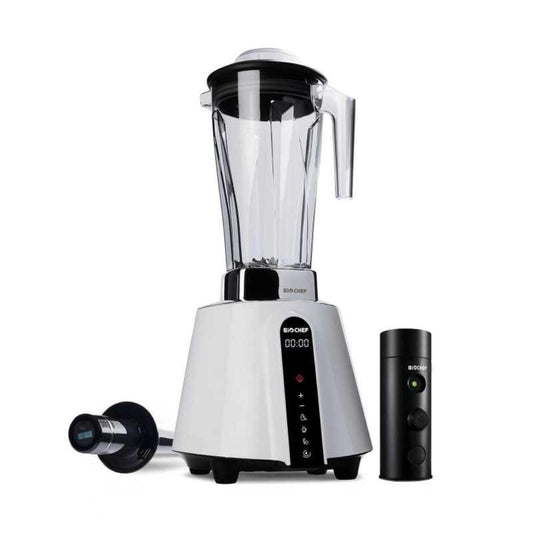 BioChef Living Food Vacuum Blender White