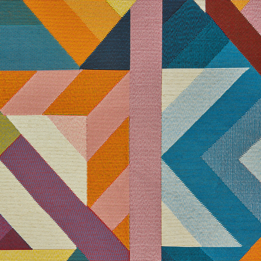 Rug Culture Vista Geo Outdoor Rug Multi