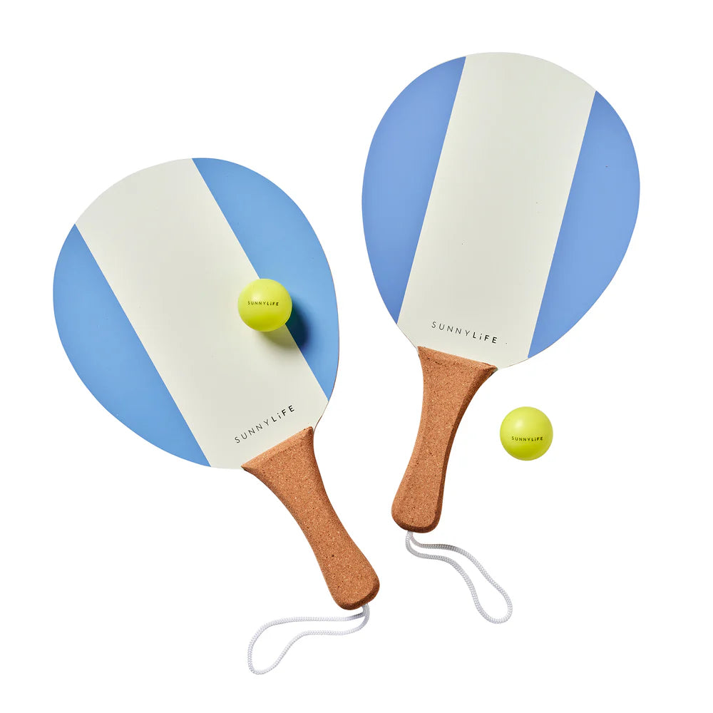 SUNNYLiFE Vintage Beach Paddles Med Blue