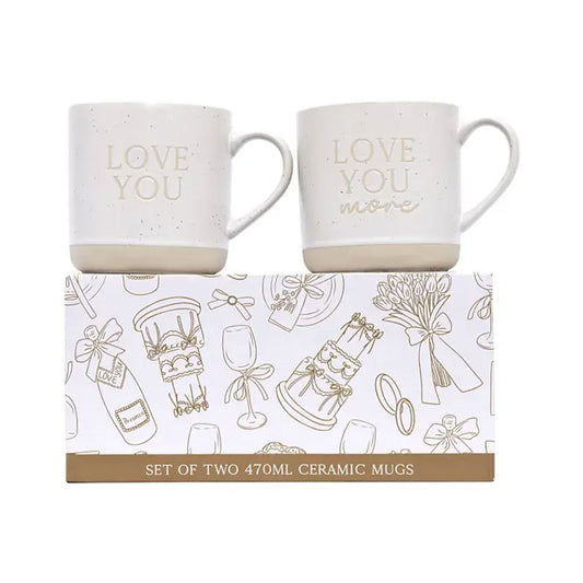 Splosh Love You Mug Set