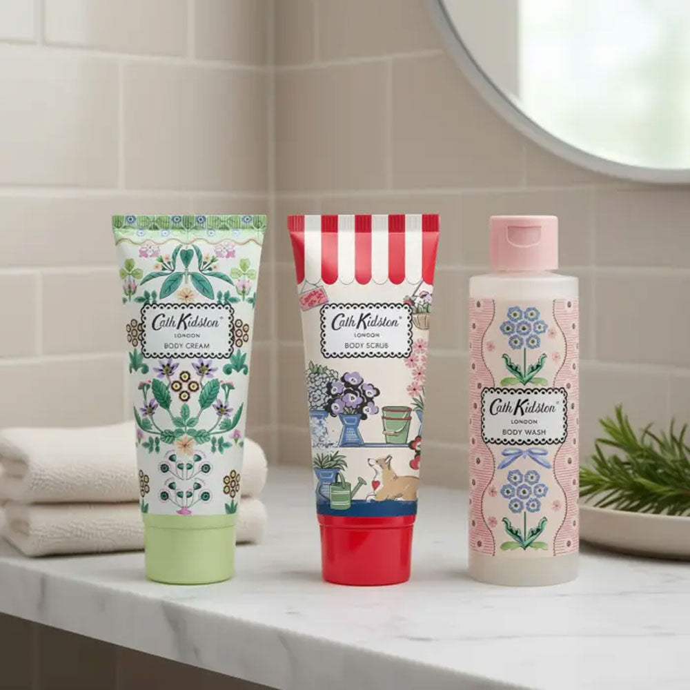 Heathcote & Ivory Cath Kidston Flower Market Bunches Of Body Care Collection