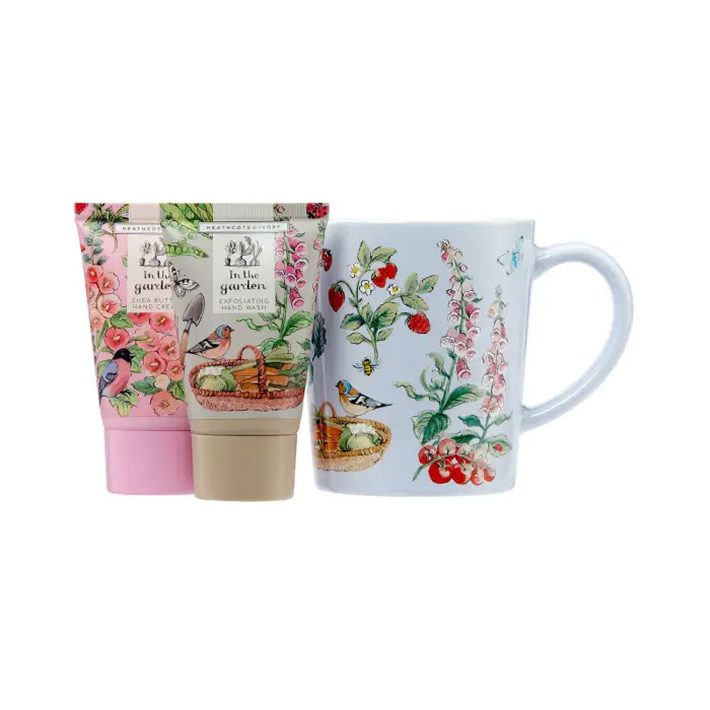 Heathcote & Ivory Heathcote & Ivory In The Garden Tea Break Ceramic Mug & Hand Essentials