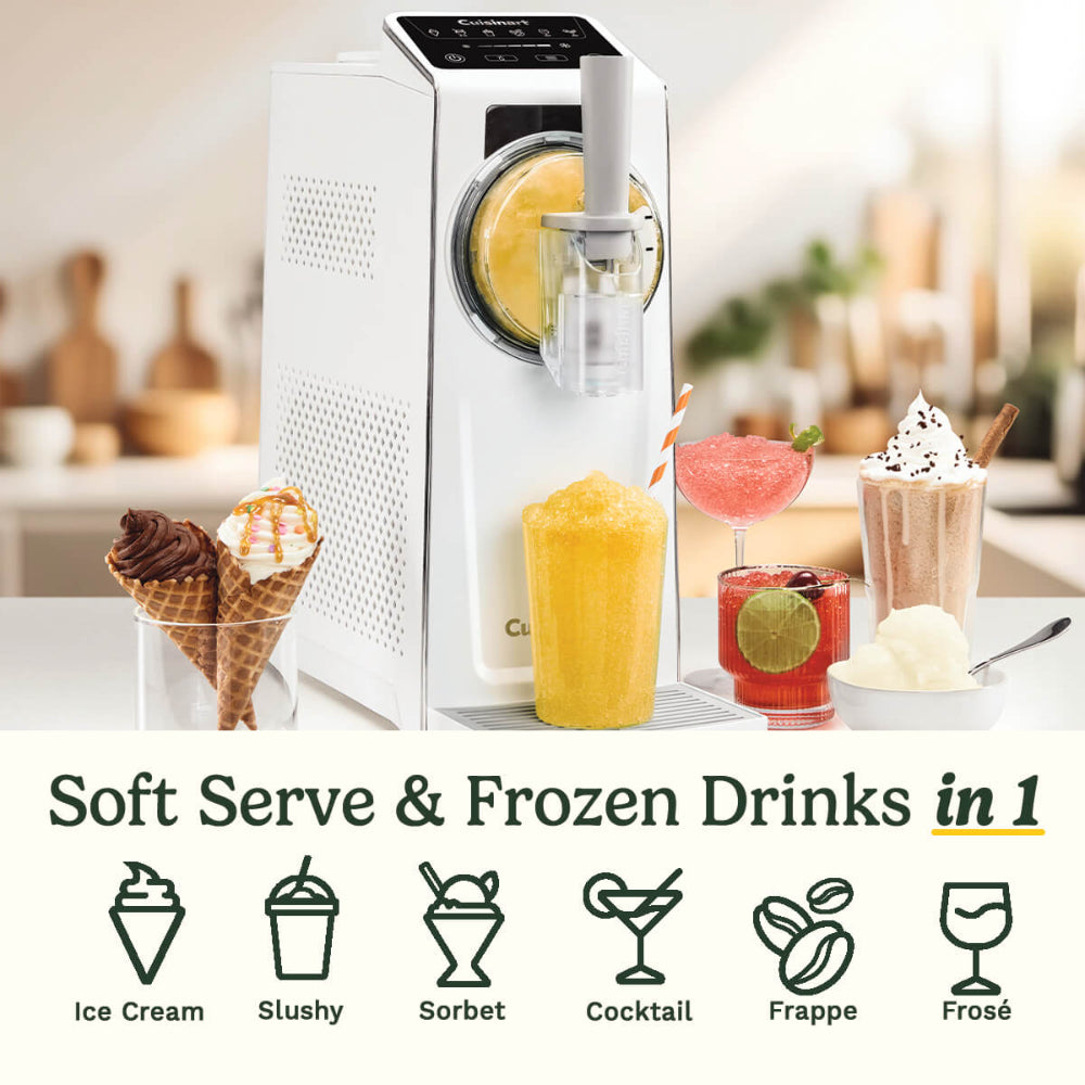 Cuisinart Frost Fusion 6 In 1 Slushy & Soft Serve Maker