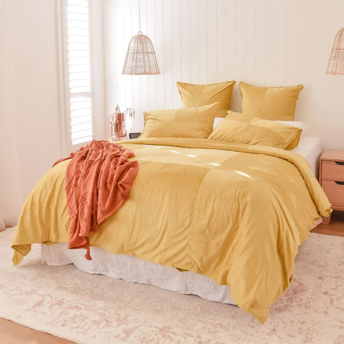 Lorraine Lea Kenza Queen Size Quilt Cover Set