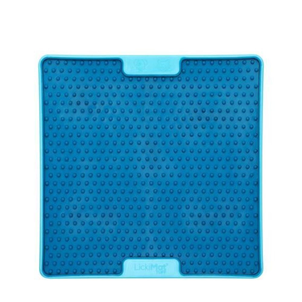 Lickimat Soother Pro Tuff Slow Feeder Mat for Dogs Turquoise