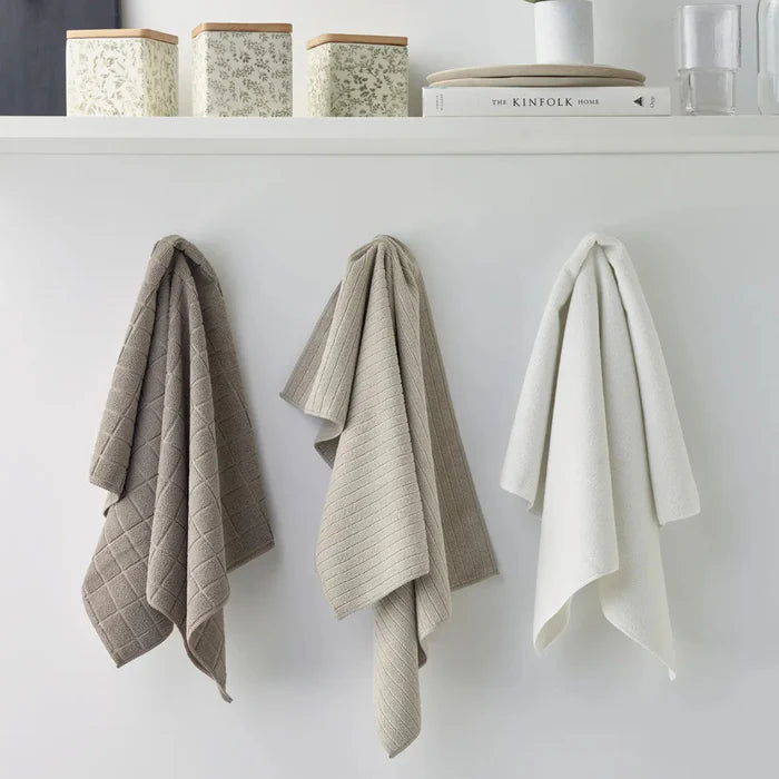 Lorraine Lea Microfibre Tea Towel 3pk Natural