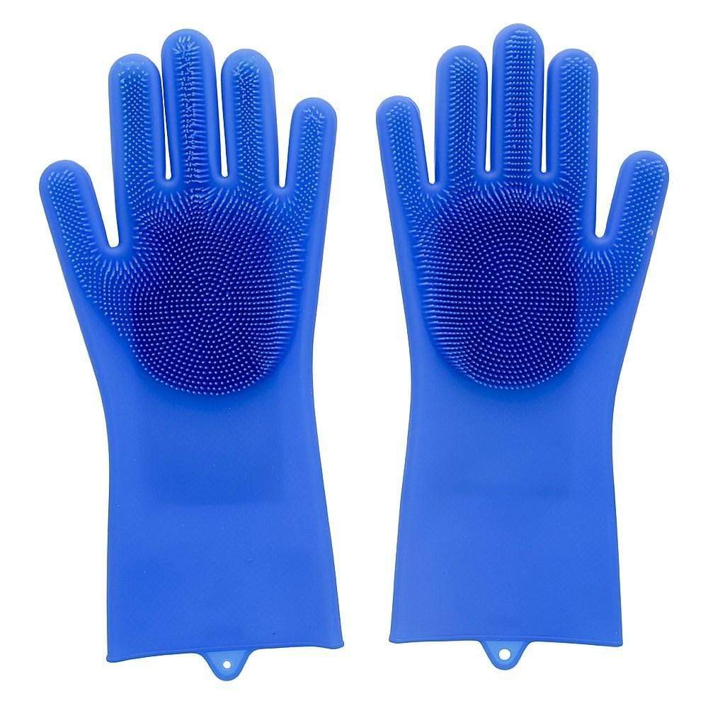 Scruba-Dub Antibacterial Silicone Cleaning Gloves