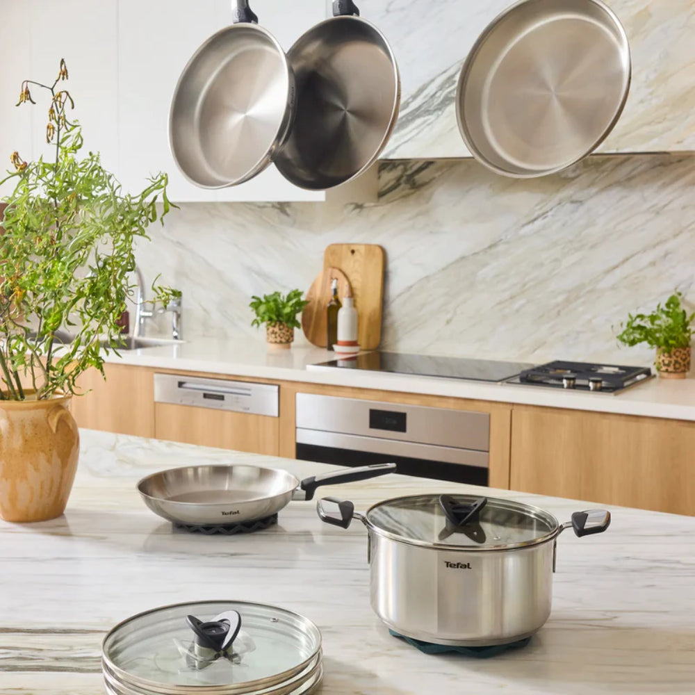 Tefal Emotion Induction Stainless Steel Stewpot 20cm & Lid