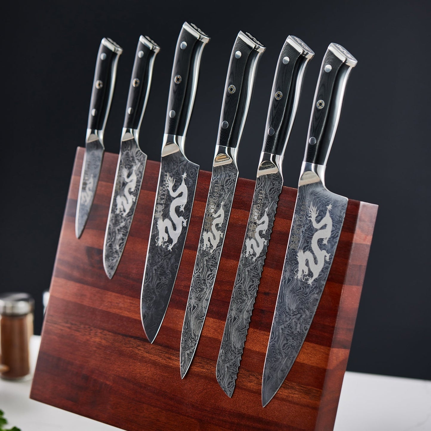 Baccarat KIYOSHI Kei Knife Block 7 Piece