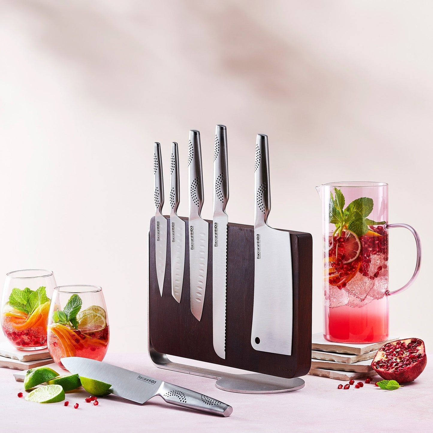 Baccarat iD3 Nakano 7 Piece Knife Block