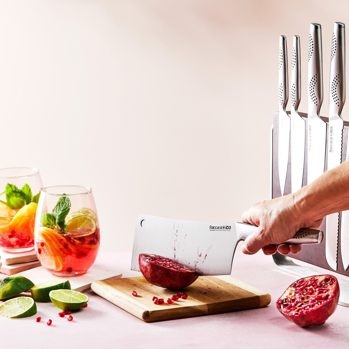 Baccarat iD3 Nakano 7 Piece Knife Block