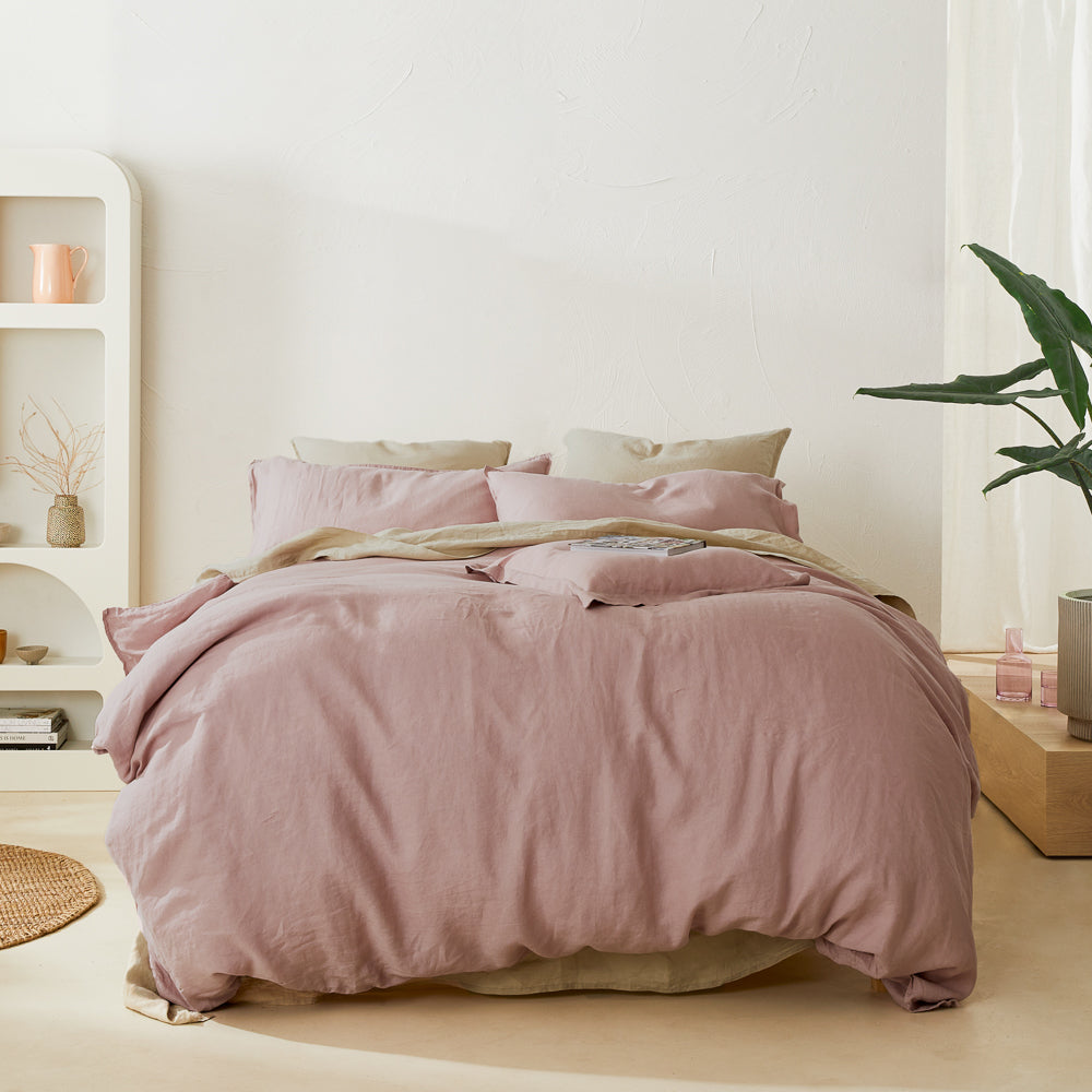 MyHouse Pure European Linen Quilt Cover