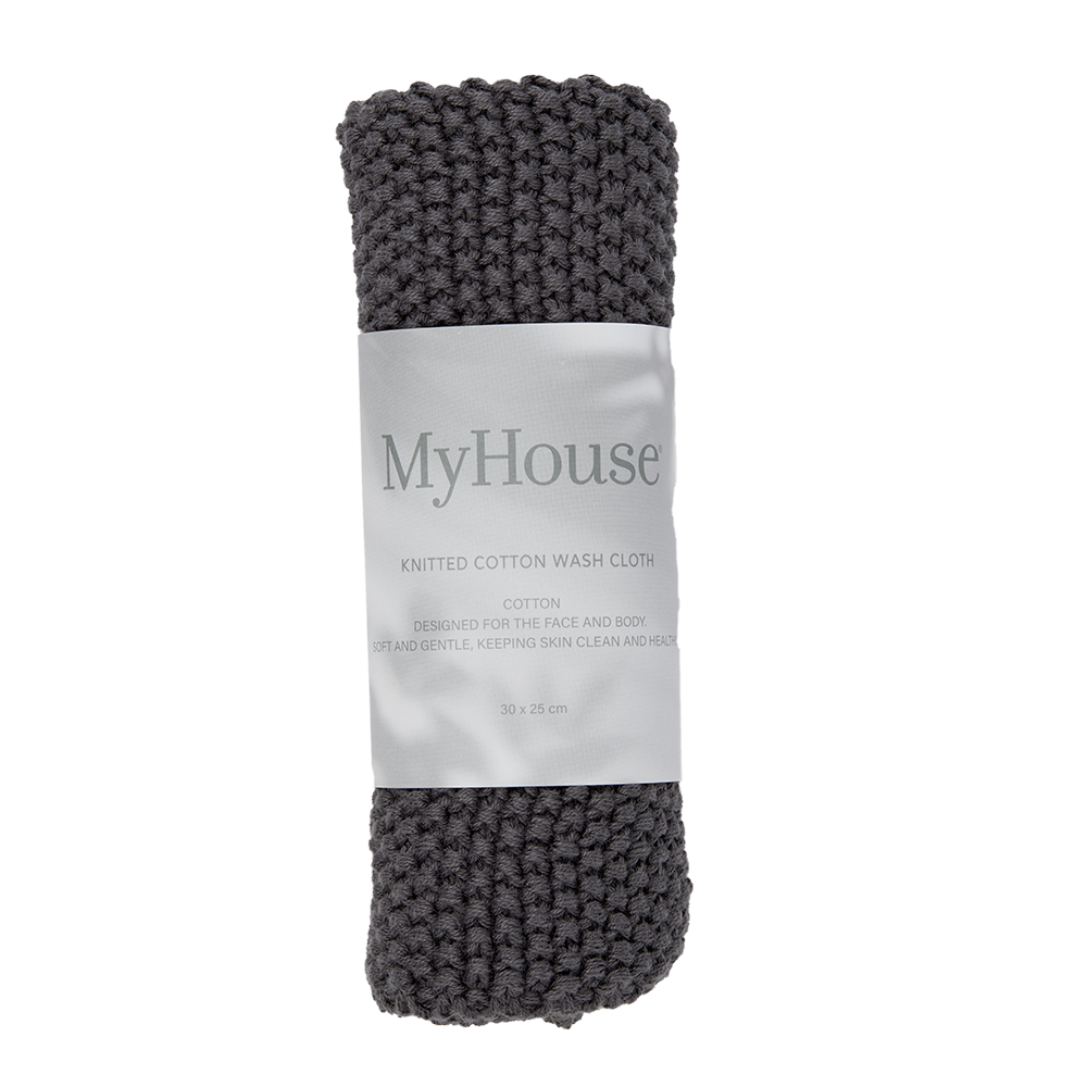 MyHouse Knitted Wash Cloth