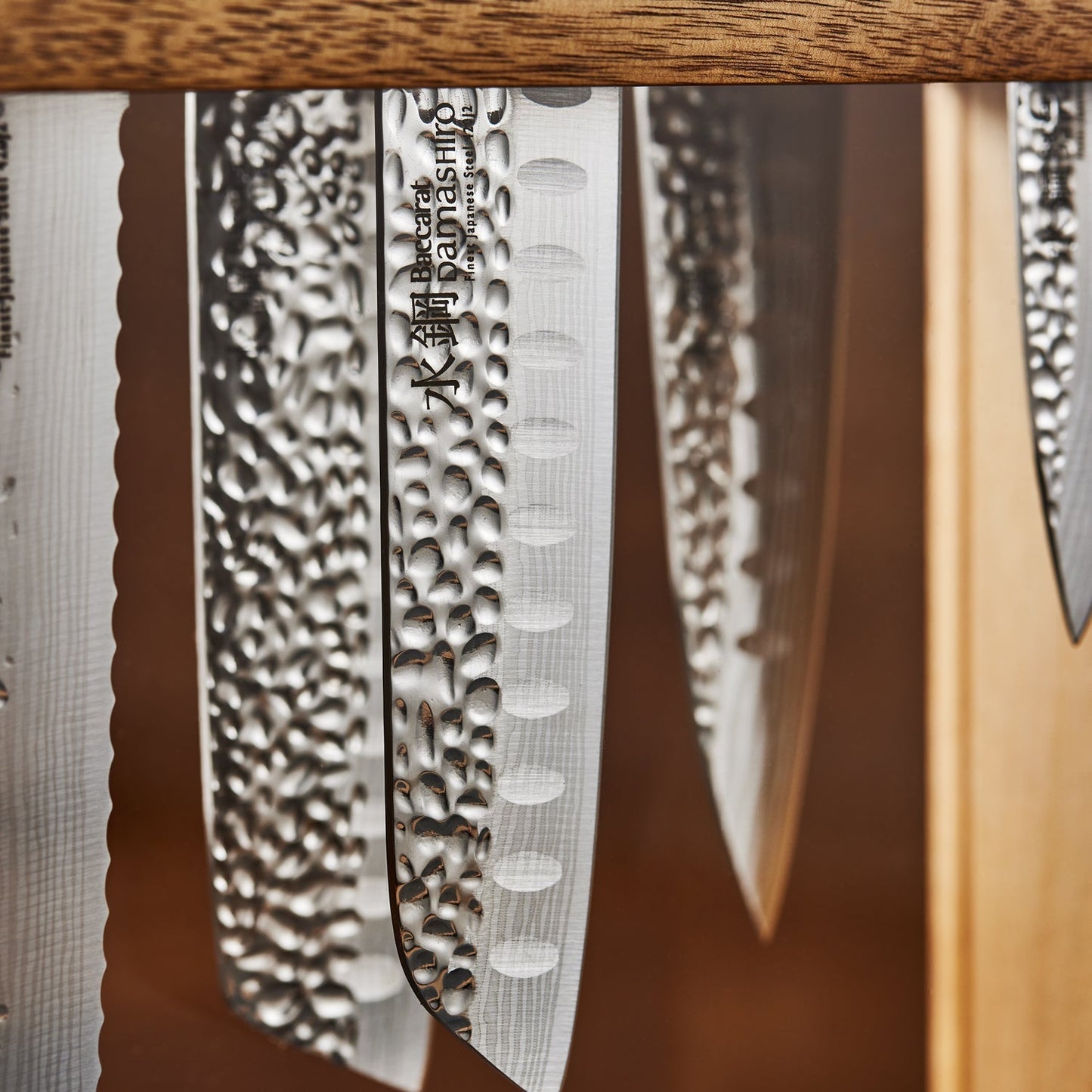 Personalisation For Baccarat Damashiro EMPEROR Mokuzai 7 Piece Knife Block
