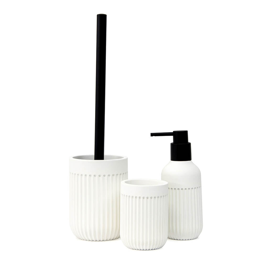 Salt & Pepper Cult Soap Dispenser White 220ml