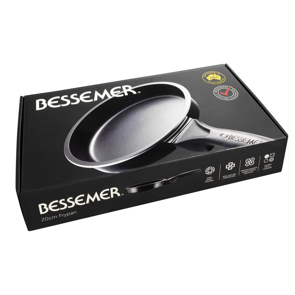 Bessemer Frypan 20cm Black