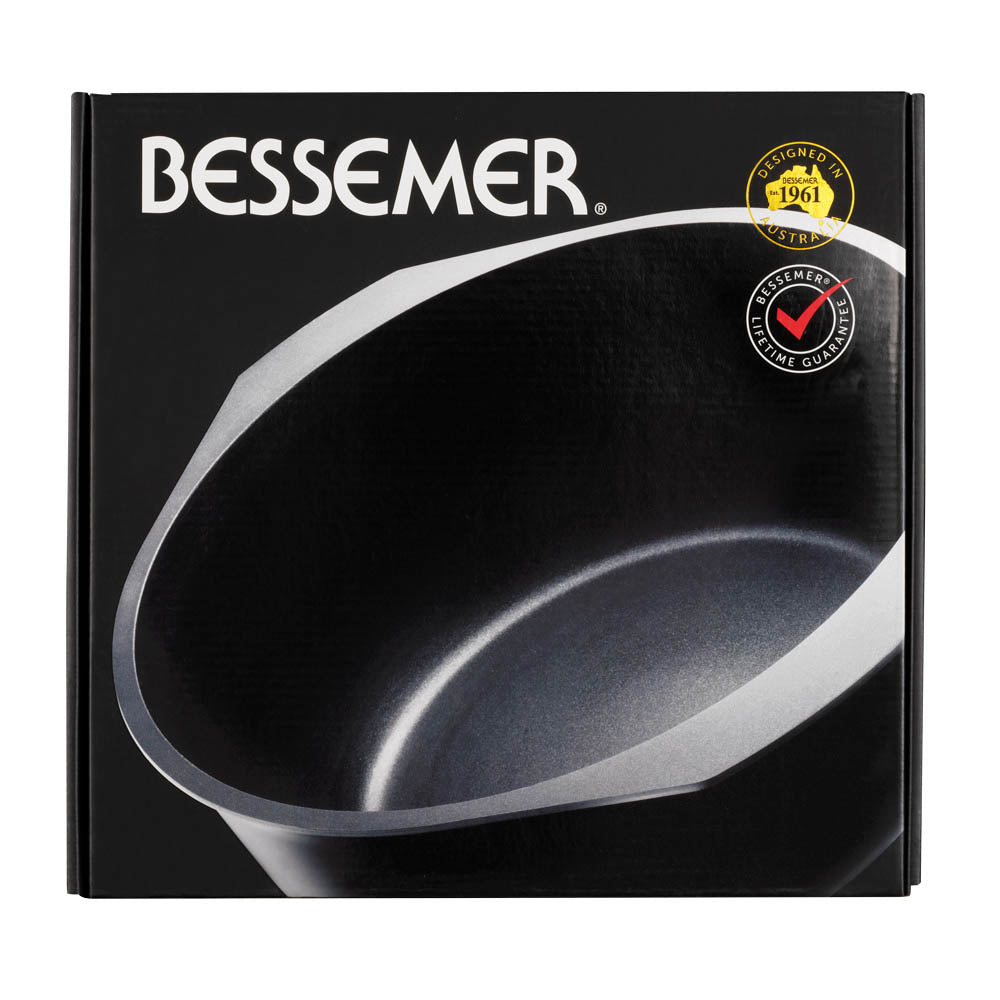 Bessemer Non Stick Casserole 32cm Black