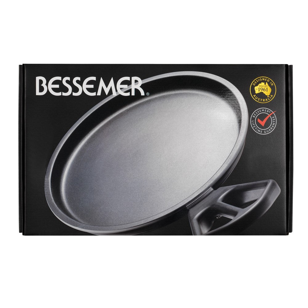 Bessemer Non Stick Crepe Pan 28cm Black