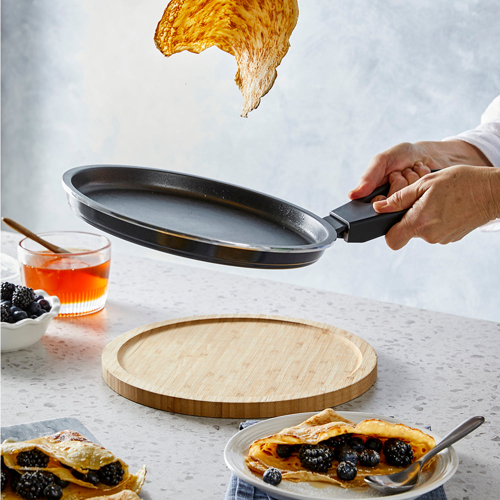 Bessemer Non Stick Crepe Pan 28cm Black