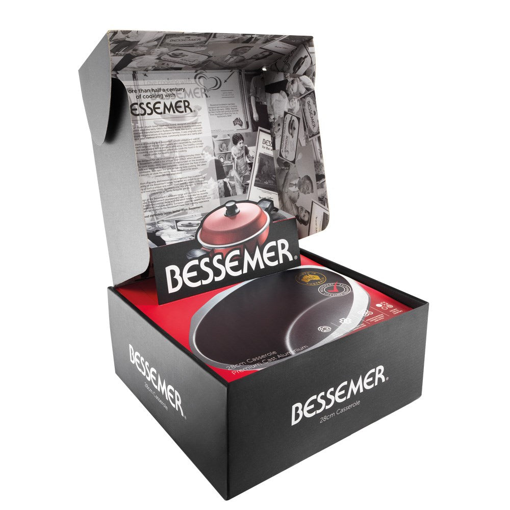 Bessemer Non Stick Casserole 28cm