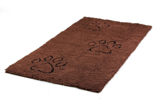 Dog Gone Smart Dirty Dog Doormat Runner Brown