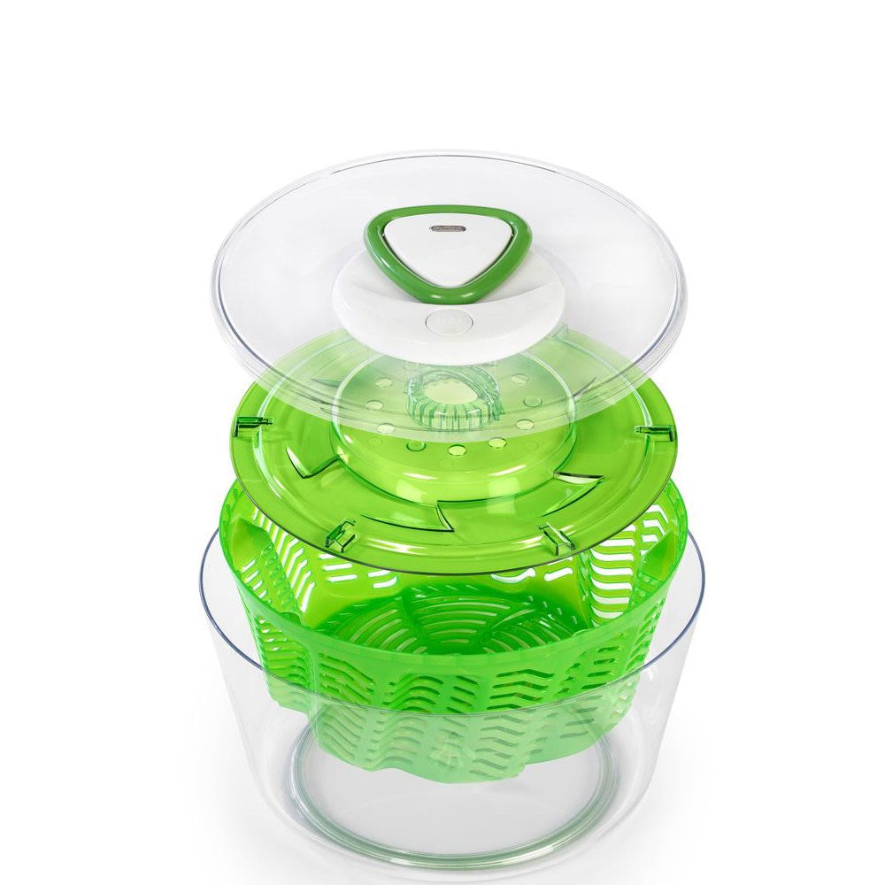 Zyliss Easy Spin 2 Large Salad Spinner Green