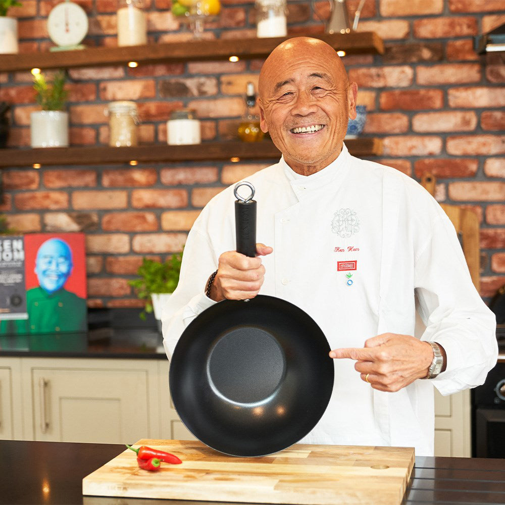 Ken Hom Excellence Carbon Steel Wok