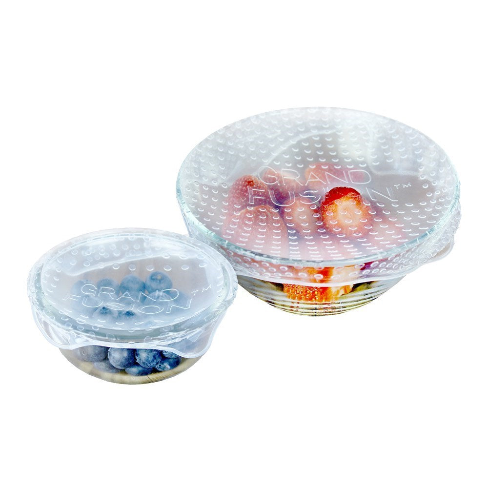 Grand Fusion Silicone Food Wraps Set of 4