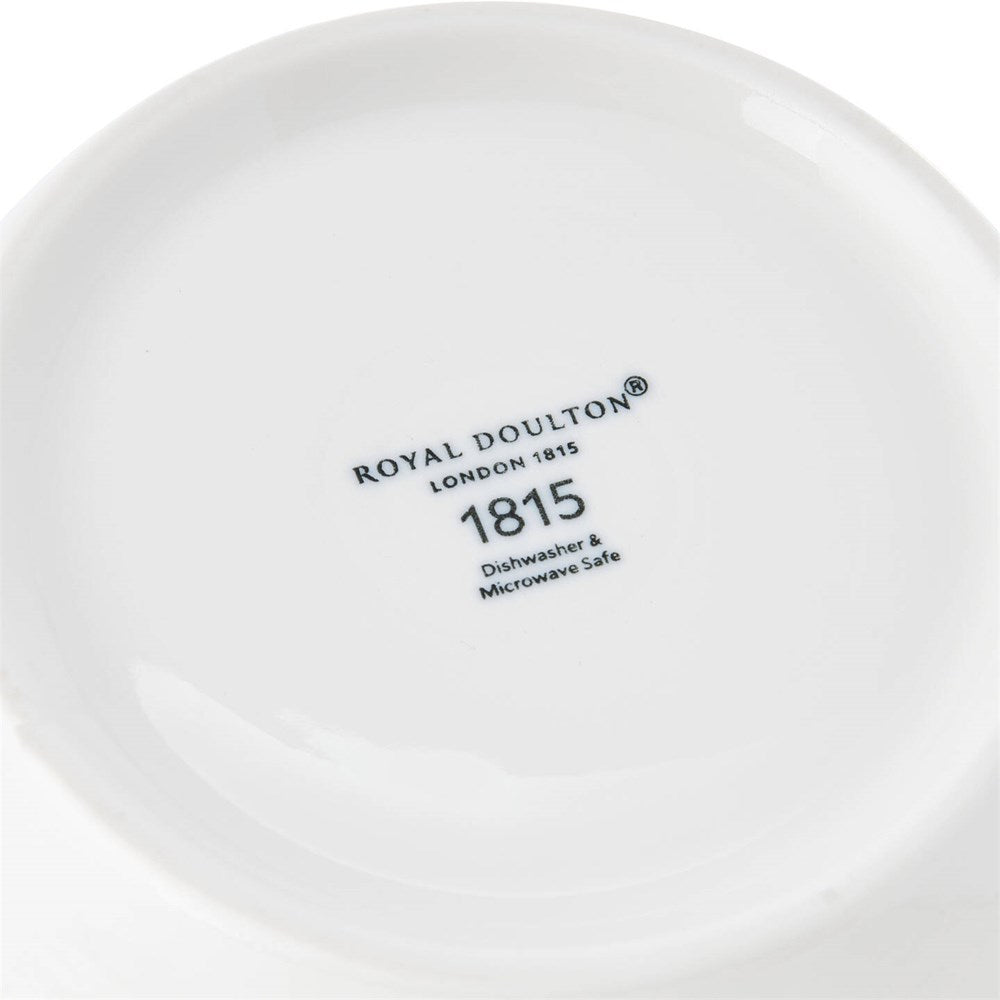 Royal Doulton 1815 Pure Set of 4 Cereal Bowls 16cm White