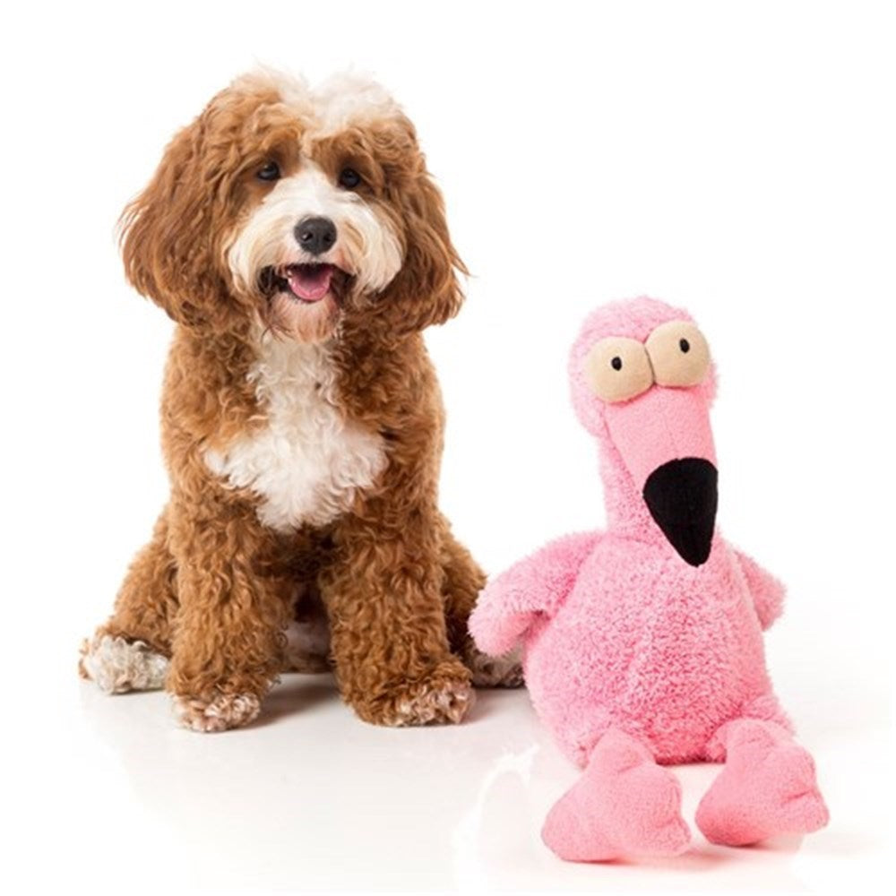 FuzzYard Dog Flo Flamingo Little Toy