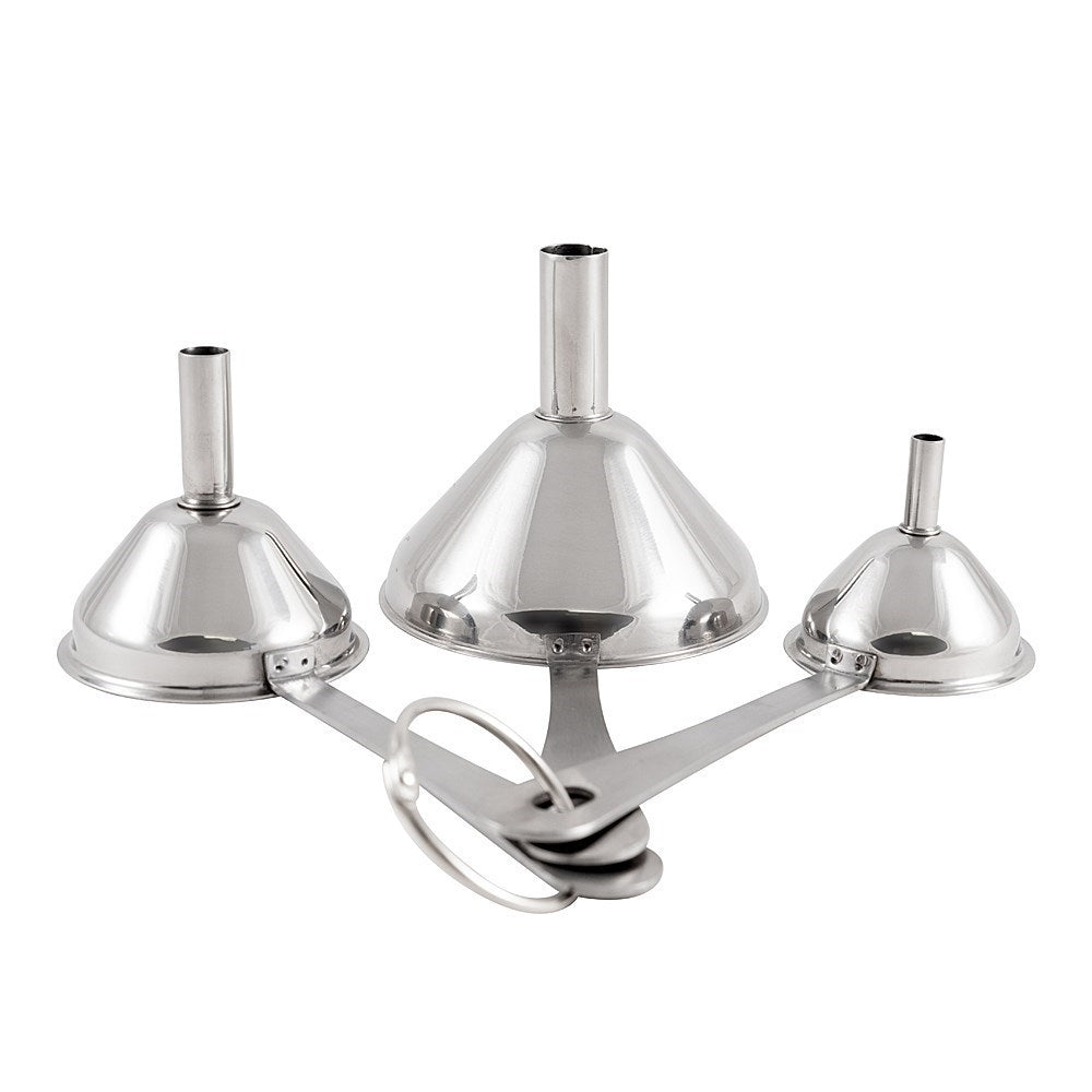 Soffritto A Series Stainless Steel Funnel Set of 3