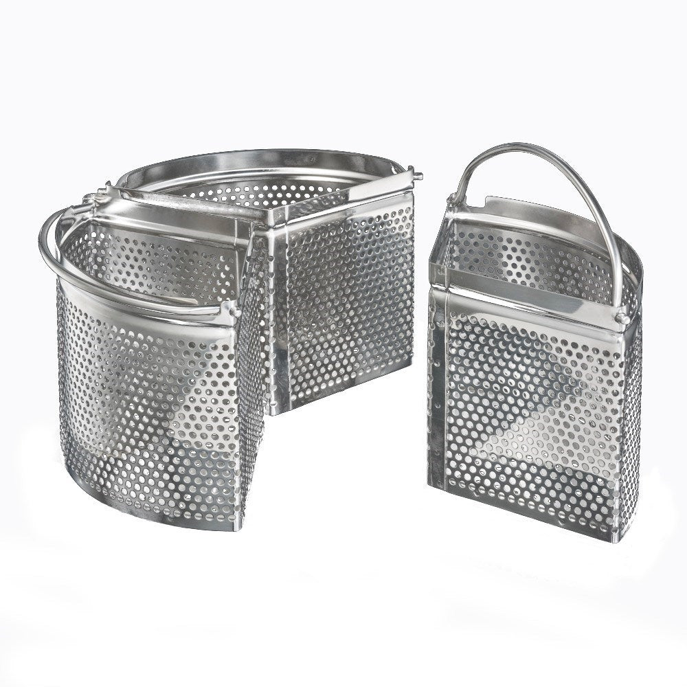 Soffritto A Series Stainless Steel Divided Steaming Basket 18 x 10cm