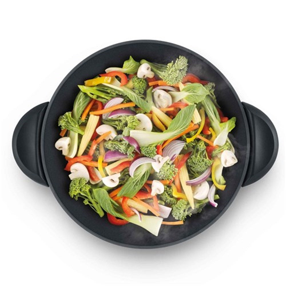 Breville The Hot Wok and Steam Electric Wok with Steamer 8L