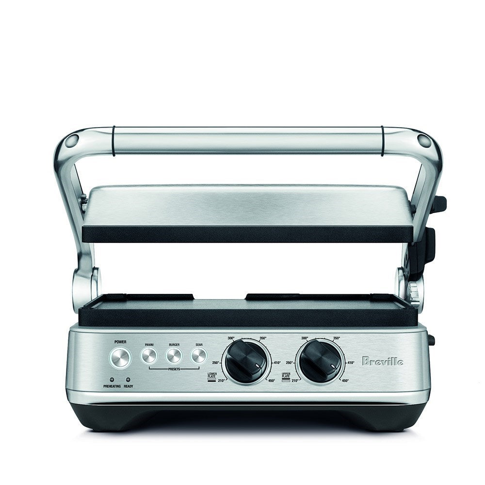 Breville Sear & Press Grill 42 x 26 x 39.4cm Brushed Stainless Steel