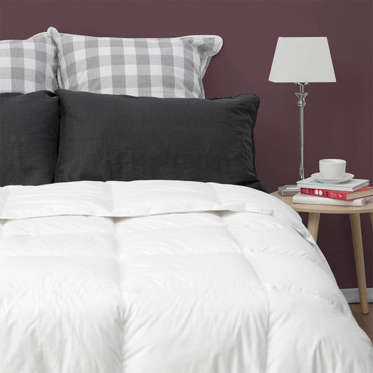 John Cotton Classic Luxury 50/50 White Duck Feather & Down Quilt
