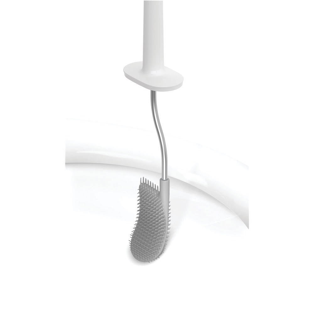 Joseph Joseph Flex Smart Toilet Brush Steel