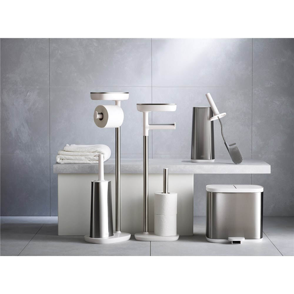 Joseph Joseph Flex Smart Toilet Brush Steel
