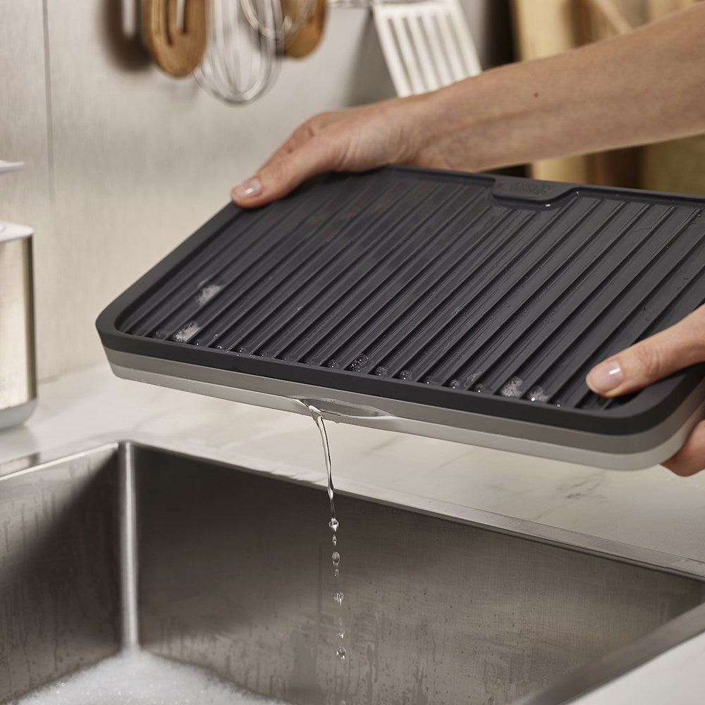 Joseph Joseph Tier Expandable Draining Mat Grey