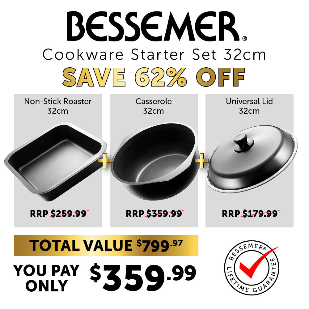 Bessemer 3 Piece Bundle Kit 32cm Ebony