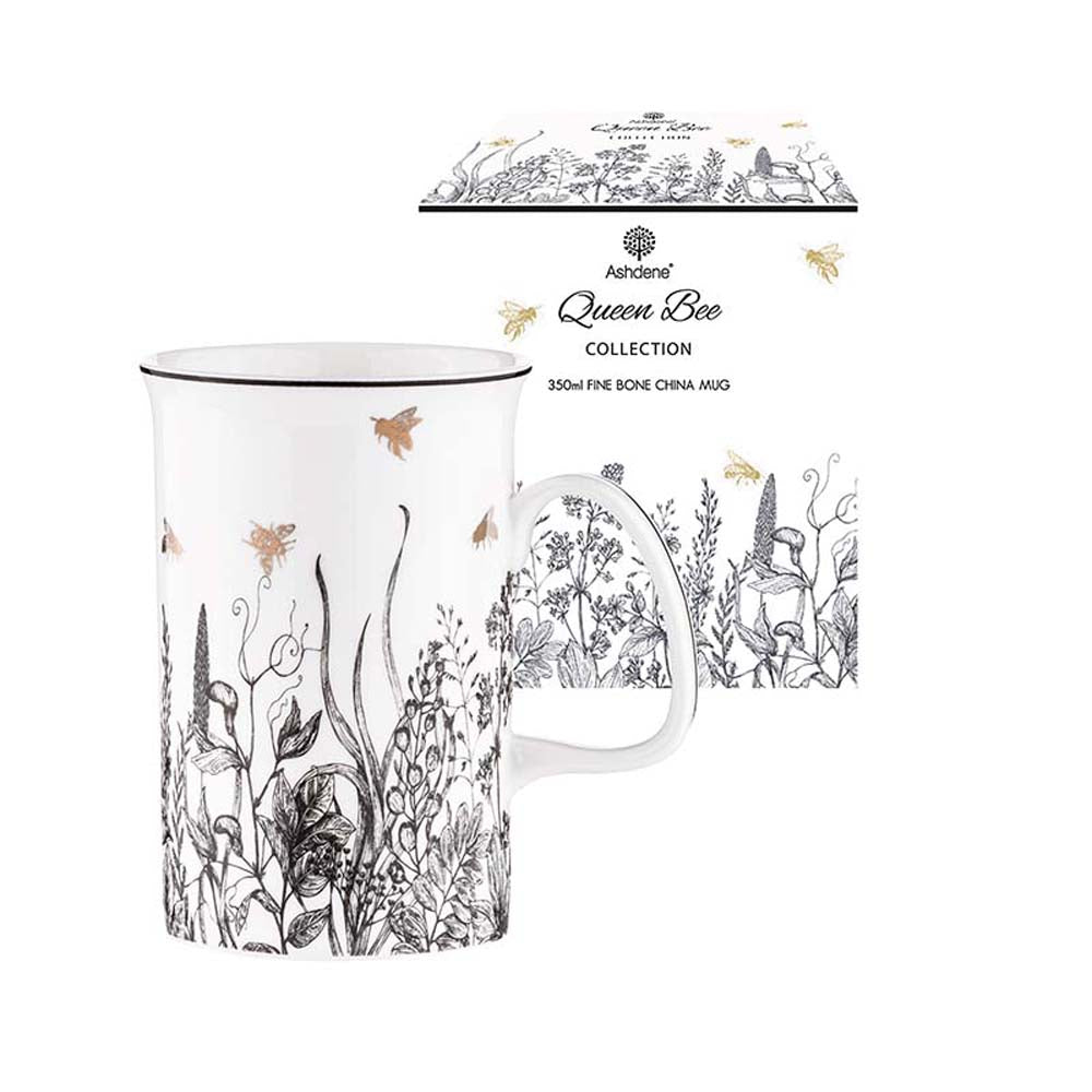 Ashdene Queen Bee Can Mug 320ml