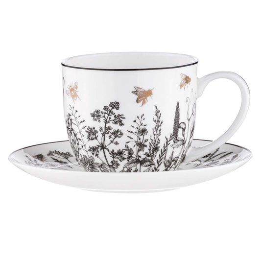 Ashdene Queen Bee Cup & Saucer 350ml